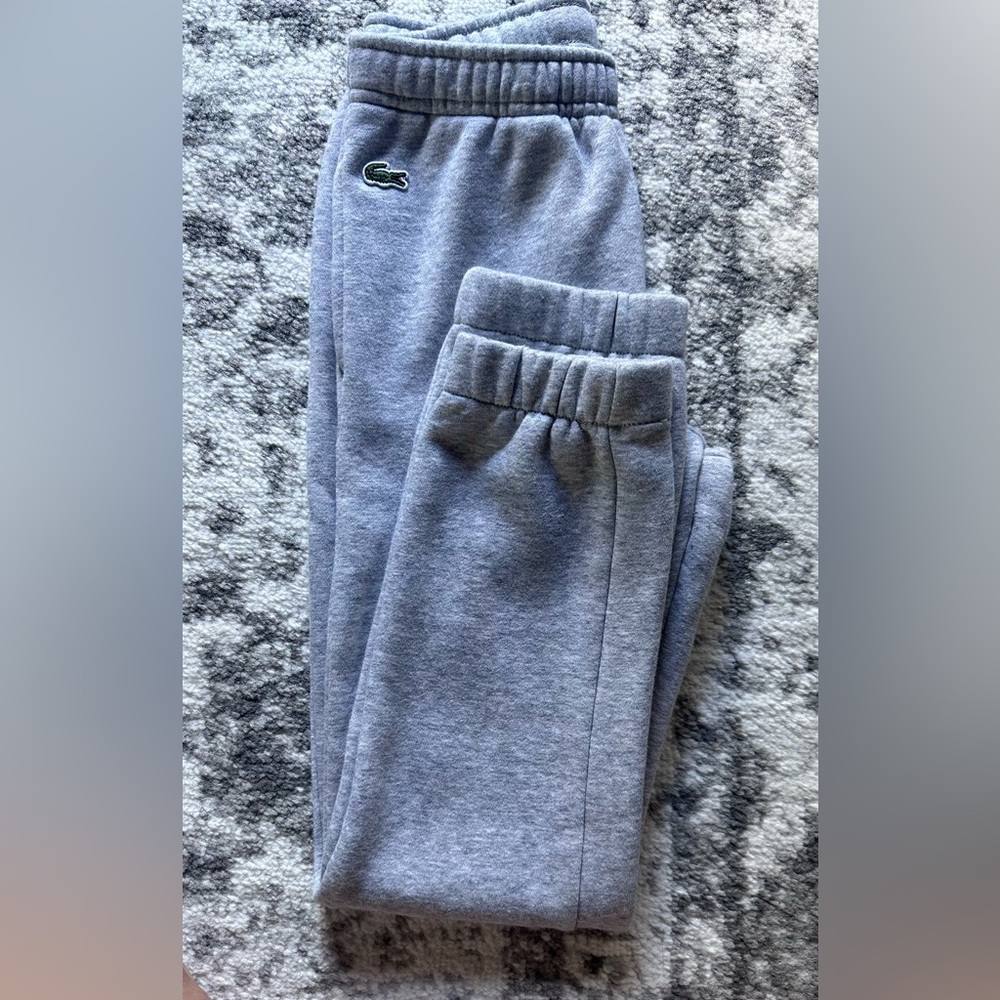 NWOT Lacoste Sweat Pants Joggers Girls US 10